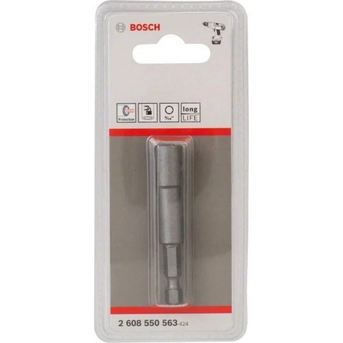 Торцевая магнитная головка для саморезов Bosch Extra Hard 5/16 x 65 мм (2608550563)
