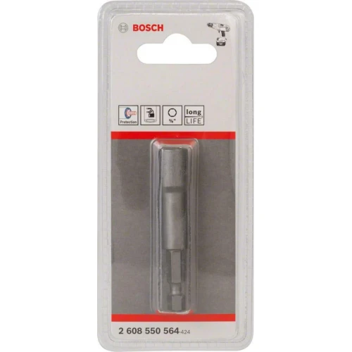 Торцевая магнитная головка для саморезов Bosch Extra Hard 3/8 x 65 мм (2608550564)