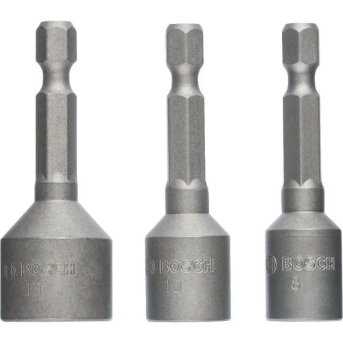 Набор торцевых магнитных головок для саморезов Bosch Extra Hard 8/10/13 x 50 мм (2608551078)