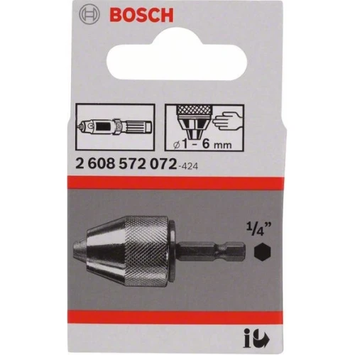 Патрон быстрозажимной Bosch 1.0 – 6 мм (2608572072)