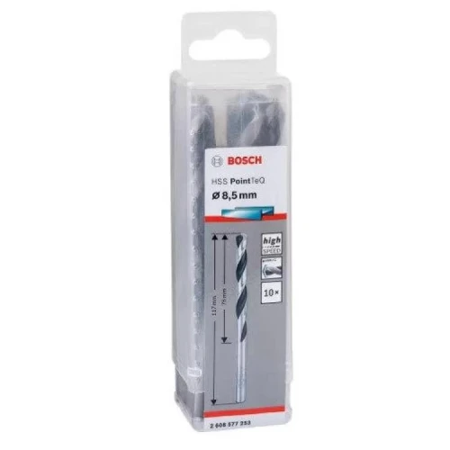 Сверло по металлу Bosch HSS PointTeQ 8.5 мм (10 шт.) (2608577253)