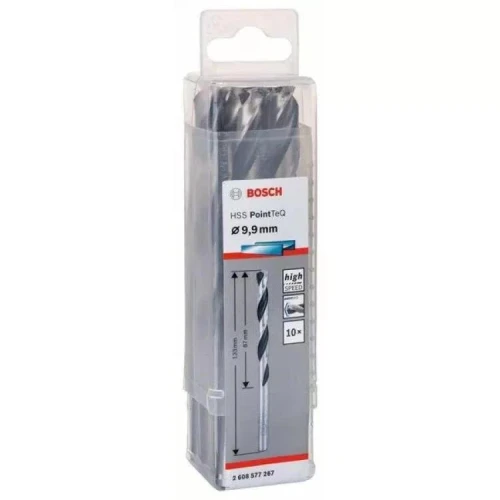 Сверло по металлу Bosch HSS PointTeQ 9.9 мм (10 шт.) (2608577267)