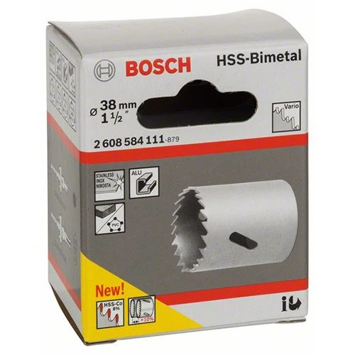 Коронка по металу та дереву Bosch HSS - BiMetal Standart (38 мм) (2608584111)