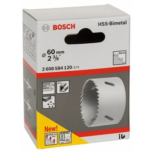 Коронка по металу та дереву Bosch HSS - BiMetal Standart (60 мм) (2608584120)
