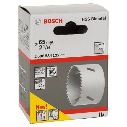 Коронка по металу та дереву Bosch HSS - BiMetal Standart (65 мм) (2608584122)