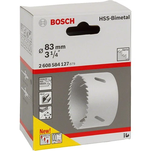 Коронка по металу та дереву Bosch HSS - BiMetal Standart (83 мм) (2608584127)
