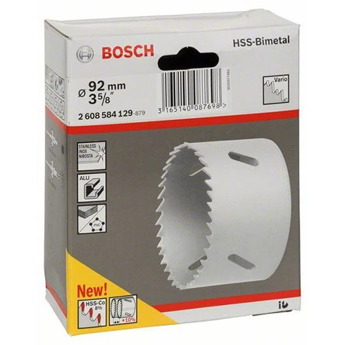 Коронка по металу та дереву Bosch HSS - BiMetal Standart (92 мм) (2608584129)