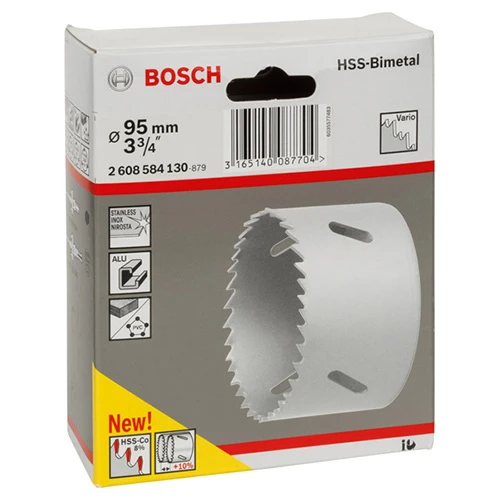 Коронка по металу та дереву Bosch HSS - BiMetal Standart (95 мм) (2608584130)
