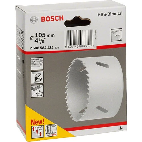 Коронка по металу та дереву Bosch HSS - BiMetal Standart (105 мм) (2608584132)