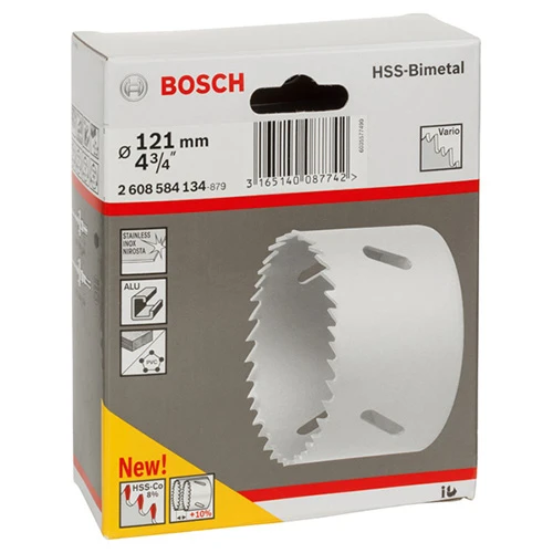 Коронка по металлу и дереву Bosch HSS - BiMetal Standart (121 мм) (2608584134)