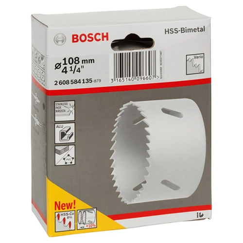 Коронка по металу та дереву Bosch HSS - BiMetal Standart (108 мм) (2608584135)