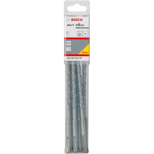 Бур по бетону Bosch SDS-Plus-5 8x150x215 мм (10 шт.) (2608585624)