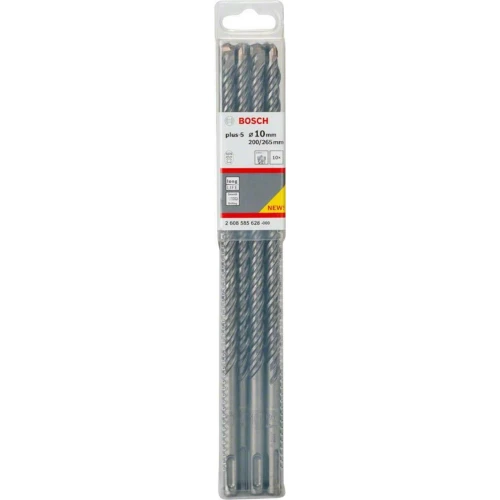 Бур по бетону Bosch SDS-Plus-5 10x200x265 мм (10 шт.) (2608585628)