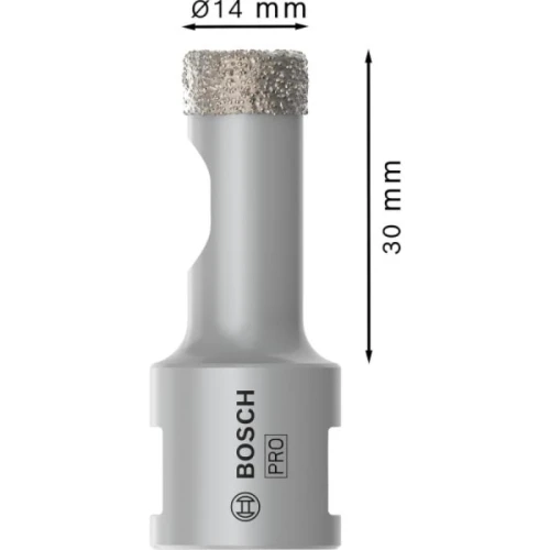 Алмазна коронка Bosch PRO Ceramic dry 14x30xM14 (2608587113)