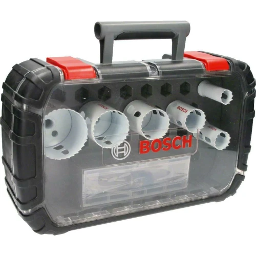 Набір коронок по металу та дереву Bosch HSS - BiMetal Progressor for Wood and Metal (22 - 65 мм / 9 шт.) (2608594188)