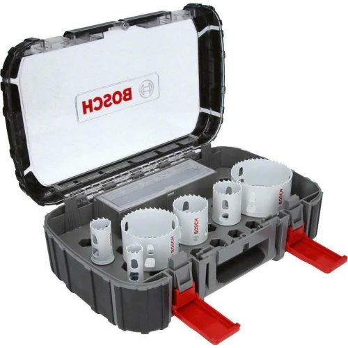 Набір коронок по металу та дереву Bosch HSS - BiMetal Progressor for Wood and Metal (19 - 83 мм / 9 шт.) (2608594190)