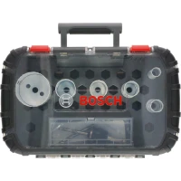 Набір коронок по металу та дереву Bosch HSS - BiMetal Progressor for Wood and Metal (19 - 68 мм / 9 шт.) (2608594191)