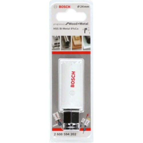 Коронка по металу та дереву Bosch HSS - BiMetal Progressor for Wood and Metal (24 мм) (2608594202)