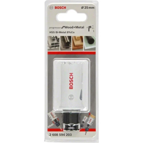 Коронка по металу та дереву Bosch HSS - BiMetal Progressor for Wood and Metal (25 мм) (2608594203)