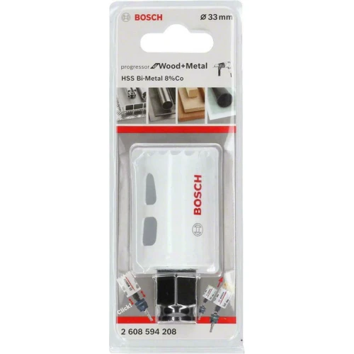 Коронка по металу та дереву Bosch HSS - BiMetal Progressor for Wood and Metal (33 мм) (2608594208)
