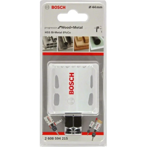 Коронка по металу та дереву Bosch HSS - BiMetal Progressor for Wood and Metal (44 мм) (2608594215)