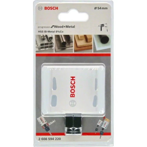 Коронка по металу та дереву Bosch HSS - BiMetal Progressor for Wood and Metal (54 мм) (2608594220)