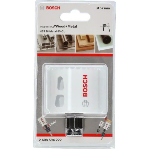Коронка по металу та дереву Bosch HSS - BiMetal Progressor for Wood and Metal (57 мм) (2608594222)