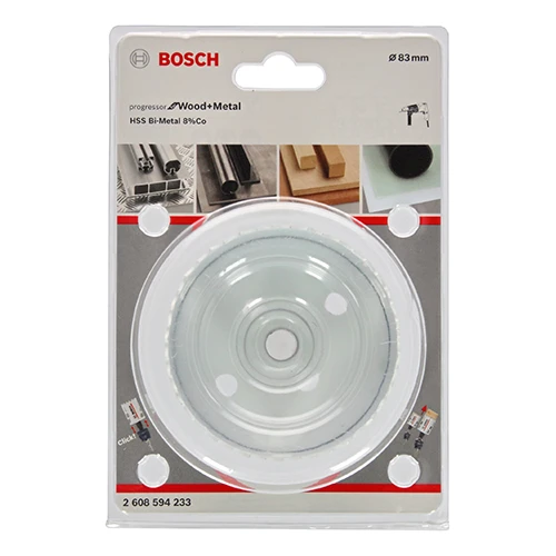 Коронка по металу та дереву Bosch HSS - BiMetal Progressor for Wood and Metal (83 мм) (2608594233)