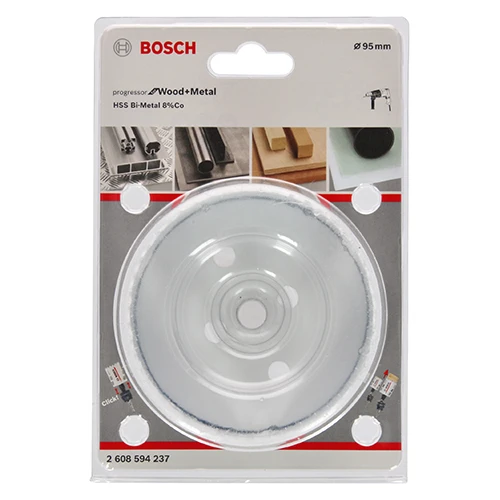 Коронка по металу та дереву Bosch HSS - BiMetal Progressor for Wood and Metal (95 мм) (2608594237)