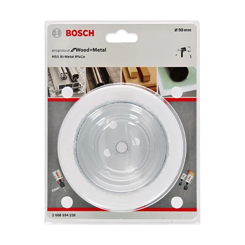 Коронка по металу та дереву Bosch HSS - BiMetal Progressor for Wood and Metal (98 мм) (2608594238)