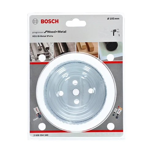 Коронка по металу та дереву Bosch HSS - BiMetal Progressor for Wood and Metal (105 мм) (2608594240)