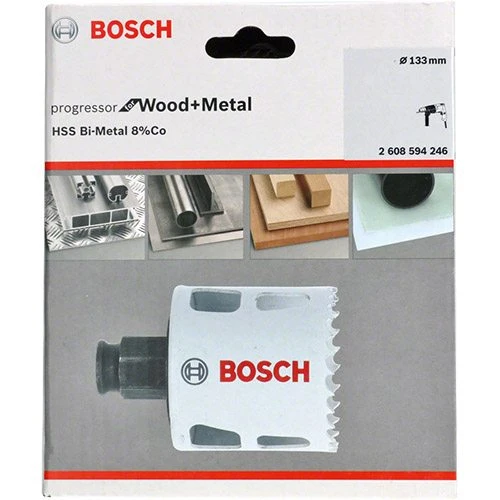 Коронка по металу та дереву Bosch HSS - BiMetal Progressor for Wood and Metal (133 мм) (2608594246)