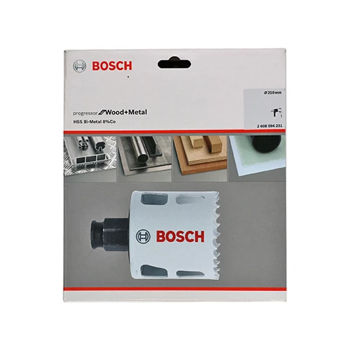 Коронка по металу та дереву Bosch HSS - BiMetal Progressor for Wood and Metal (210 мм) (2608594251)