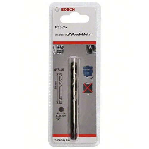 Центровочное сверло Bosch Plus HSS-Co 7.15 x 85 мм (2608594255)