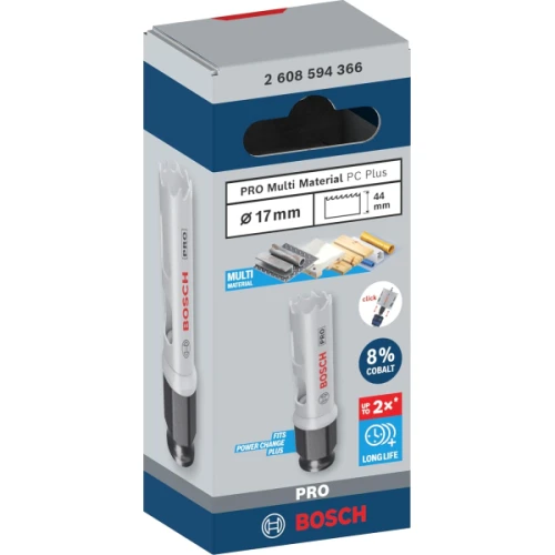 Коронка універсальна Bosch PRO Multi Material PC Plus 17x44 мм (2608594366)