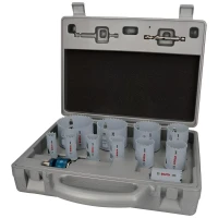 Набір універсальних коронок Bosch PRO Multi Material PC Plus (19 - 76 мм / 14 шт.) (2608594434)