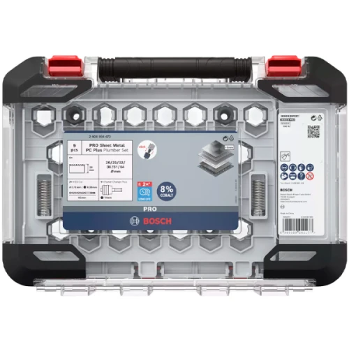 Набір коронок по металу Bosch PRO Sheet Metal PC Plus (20 - 64 мм / 9 шт.) (2608594473)
