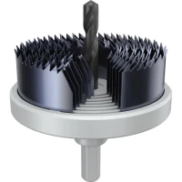Набір коронок по дереву та гіпсокартону Bosch Wood and Drywall Multiblade Set 26-64x18.5 мм (7 шт.) (2608594507)