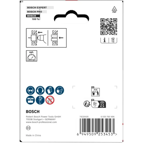 Коронка з зенковкою і центрувальним свердлом по дереву і гіпсокартону Bosch Wood and Drywall arbored 68x30 мм (2608594531)