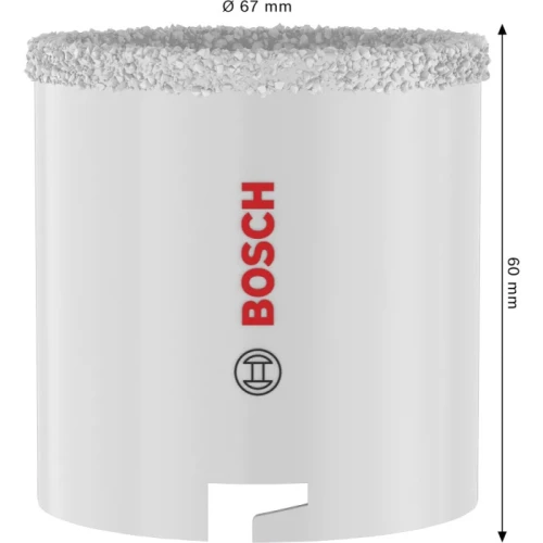 Коронка по кирпичу и мягкой плитке Bosch Brick and Soft Tile arbored 67x60 мм (2608594535)