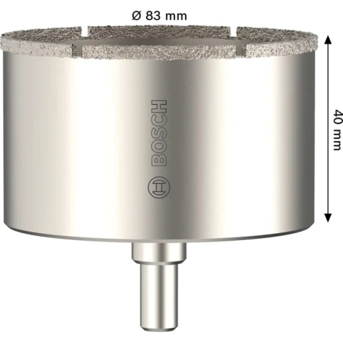 Коронка алмазная по плитке Bosch Tiles arbored 83x40 мм (2608594552)