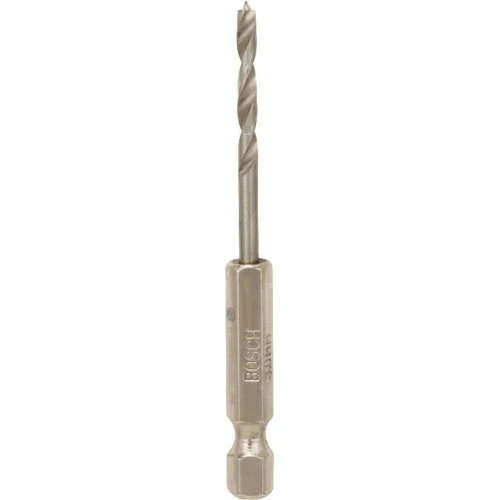 Свердло спіральне з шестигранним хвостовиком Bosch HSS 1/4″ 3.0x26x74 мм (1 шт.) (2608595519)