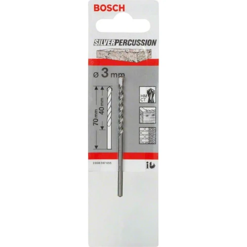Сверло по бетону Bosch Expert CYL-3 3x40x70 мм (2608597655)