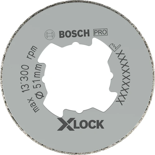 Алмазна коронка Bosch X-Lock PRO Ceramic dry 51x35 мм (2608599016)