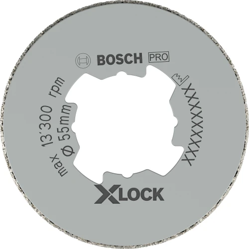 Алмазна коронка Bosch X-Lock PRO Ceramic dry 55x35 мм (2608599017)