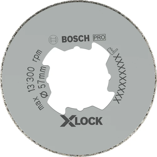 Алмазна коронка Bosch X-Lock PRO Ceramic dry 57x35 мм (2608599018)