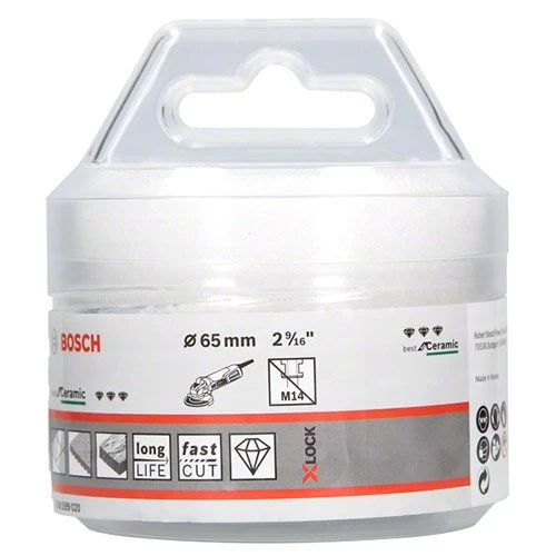 Алмазна коронка Bosch X-Lock PRO Ceramic dry 65x35 мм (2608599020)