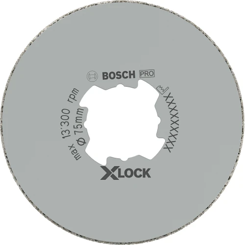 Алмазна коронка Bosch X-Lock PRO Ceramic dry 75x35 мм (2608599024)