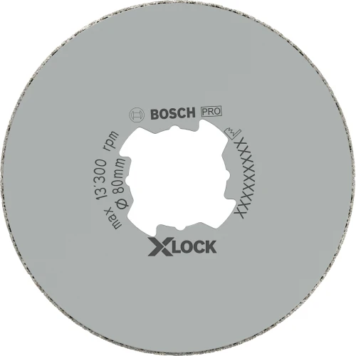 Алмазна коронка Bosch X-Lock PRO Ceramic dry 80x35 мм (2608599025)