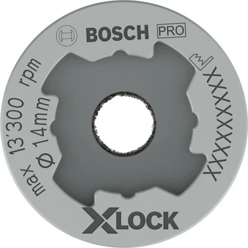 Алмазна коронка Bosch X-Lock PRO Ceramic dry 14x30 мм (2608599027)